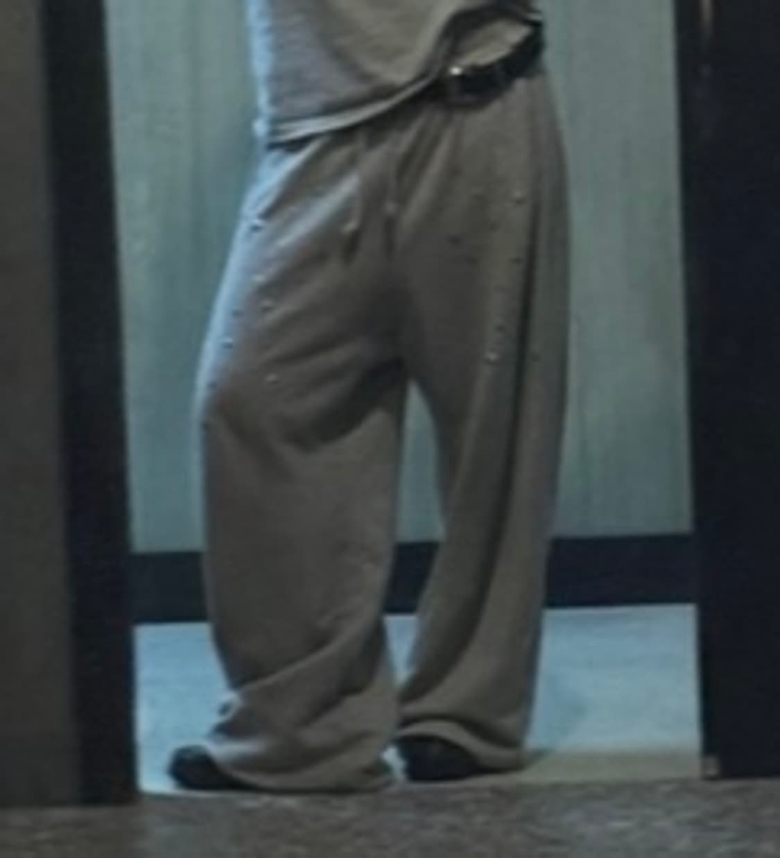 알디유 스트링 스웨트팬츠 그레이 상품이미지4