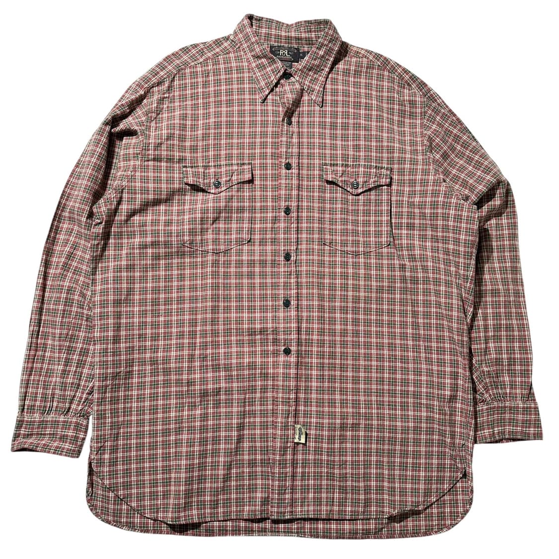 더블알엘 랄프로렌 체크 셔츠 상품이미지1