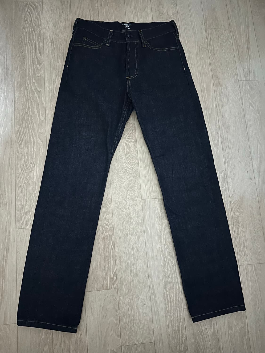 칼하트wip 생지데님 상품이미지1