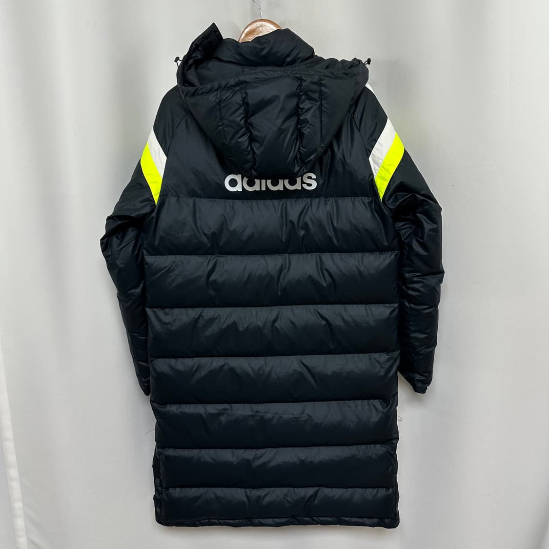   아디다스 남자 점퍼 롱패딩 모자탈부착 100 상품이미지5