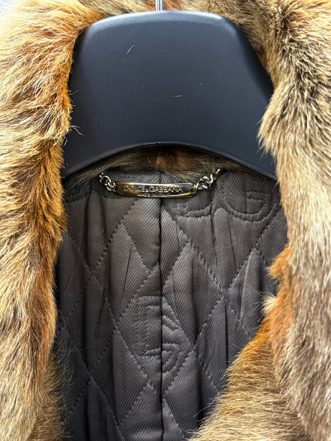 Dolce&Gabbana 돌체앤가바나 빈티지 퍼 코트 자켓 44 상품이미지4