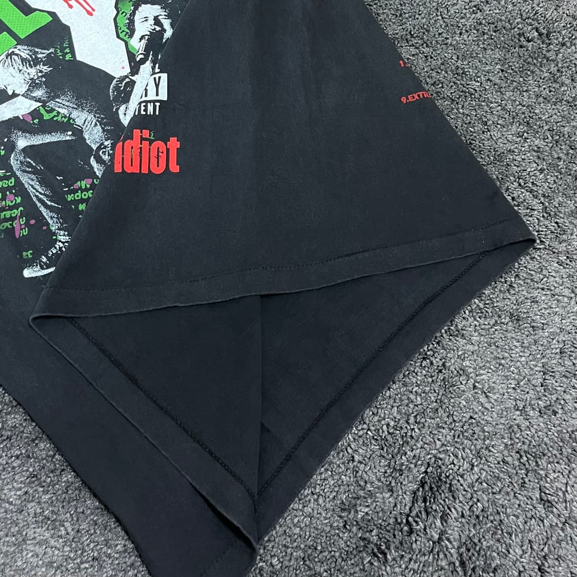 (rep) 빈티지 그린데이 밴드 페이딩 티셔츠 상품이미지4