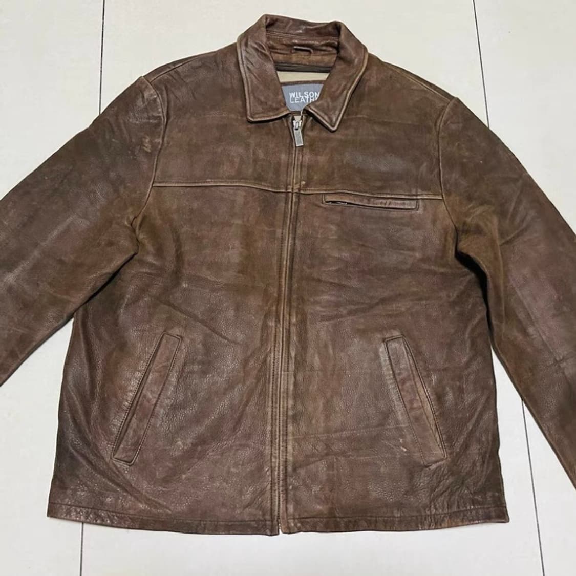 [Wilsons Leather] 카우하이드 레더 자켓 상품이미지1