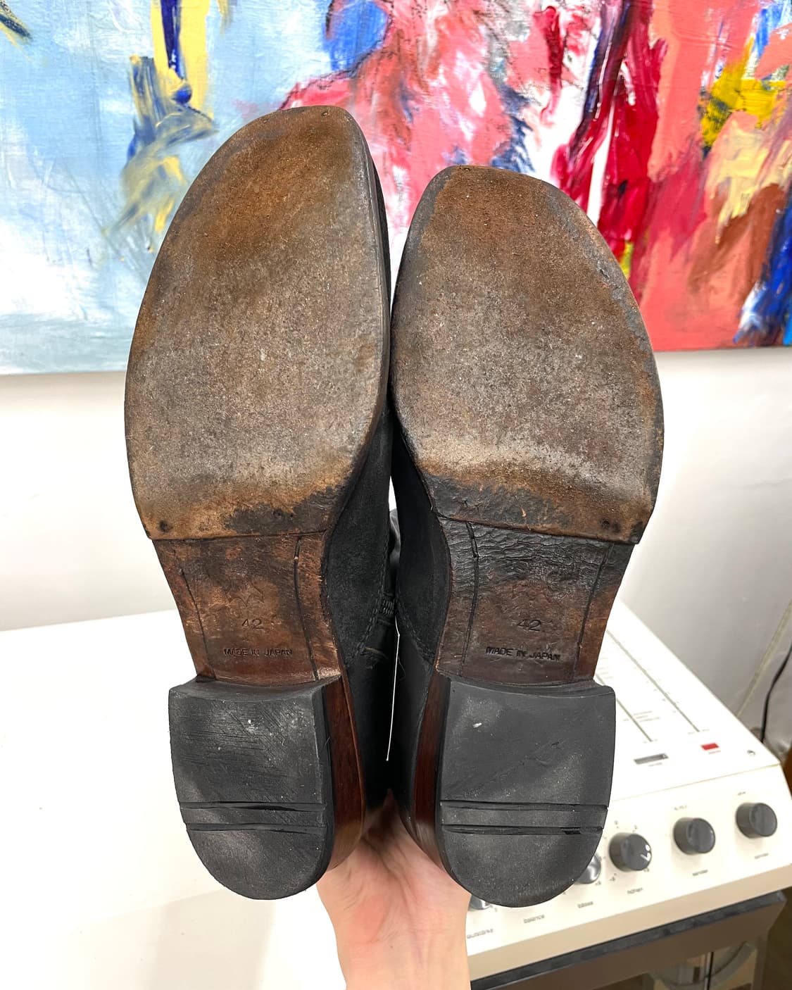 [270] Made in Japan 스웨이드 레더 부츠 상품이미지7