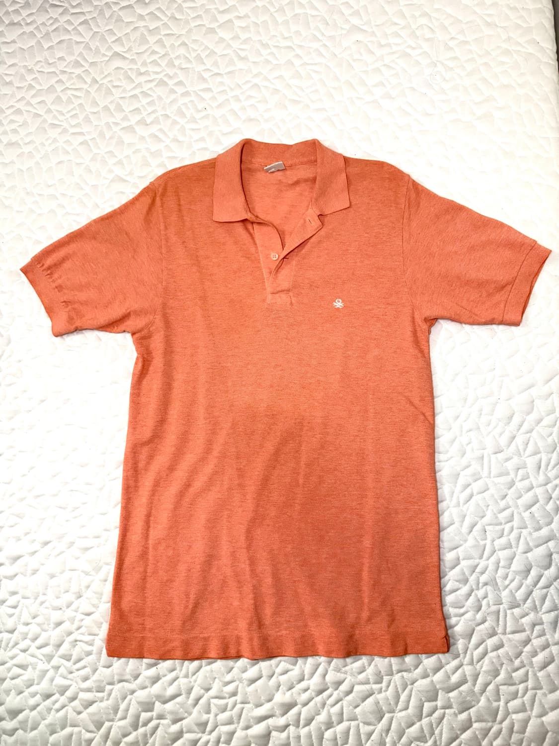 United Colors of Benetton 오렌지 카라티  상품이미지1
