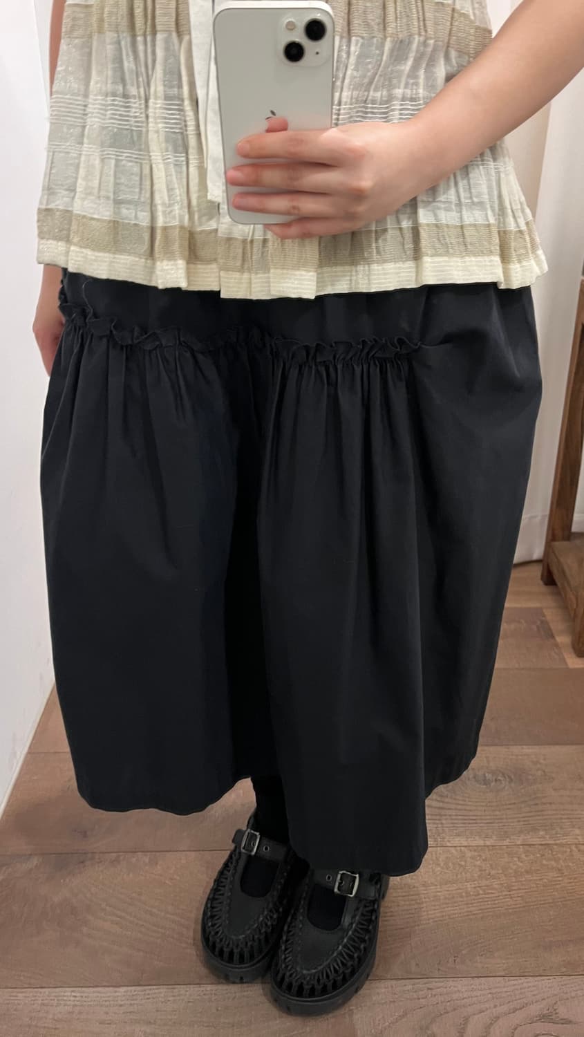 Shirring Gathered Skirt 상품이미지8