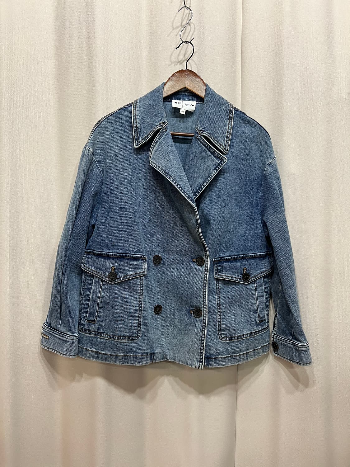 M12 X 디즈니 더블버튼 데님 자켓 상품이미지3