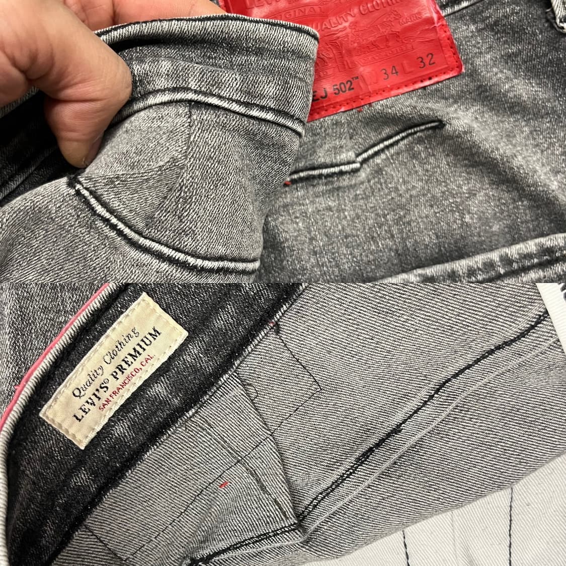 리바이스 LEJ502 엔지니어드진 (33“) 상품이미지5