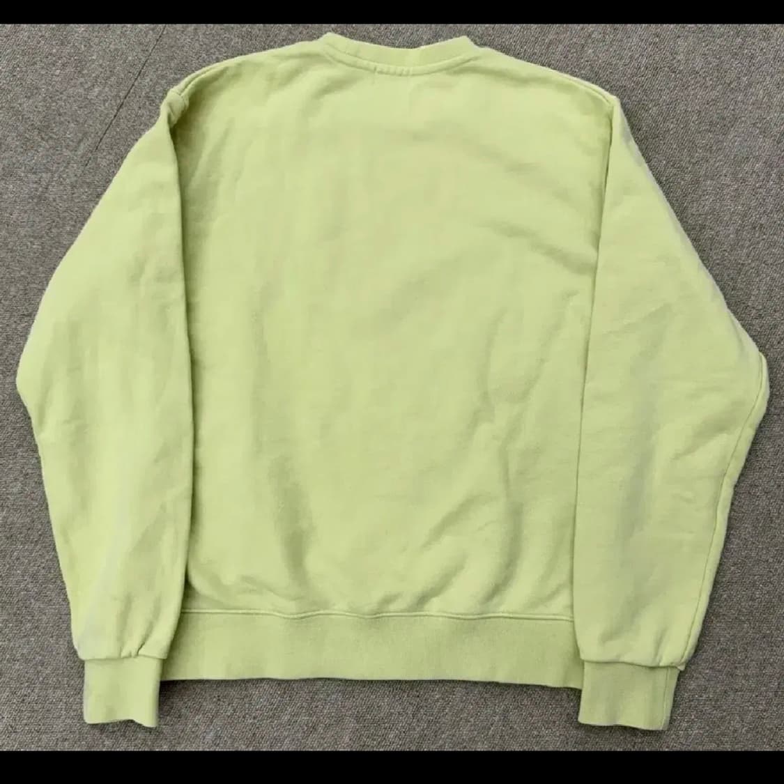 쿠어 coor 수피마 라임 스웨트셔츠 S 상품이미지3