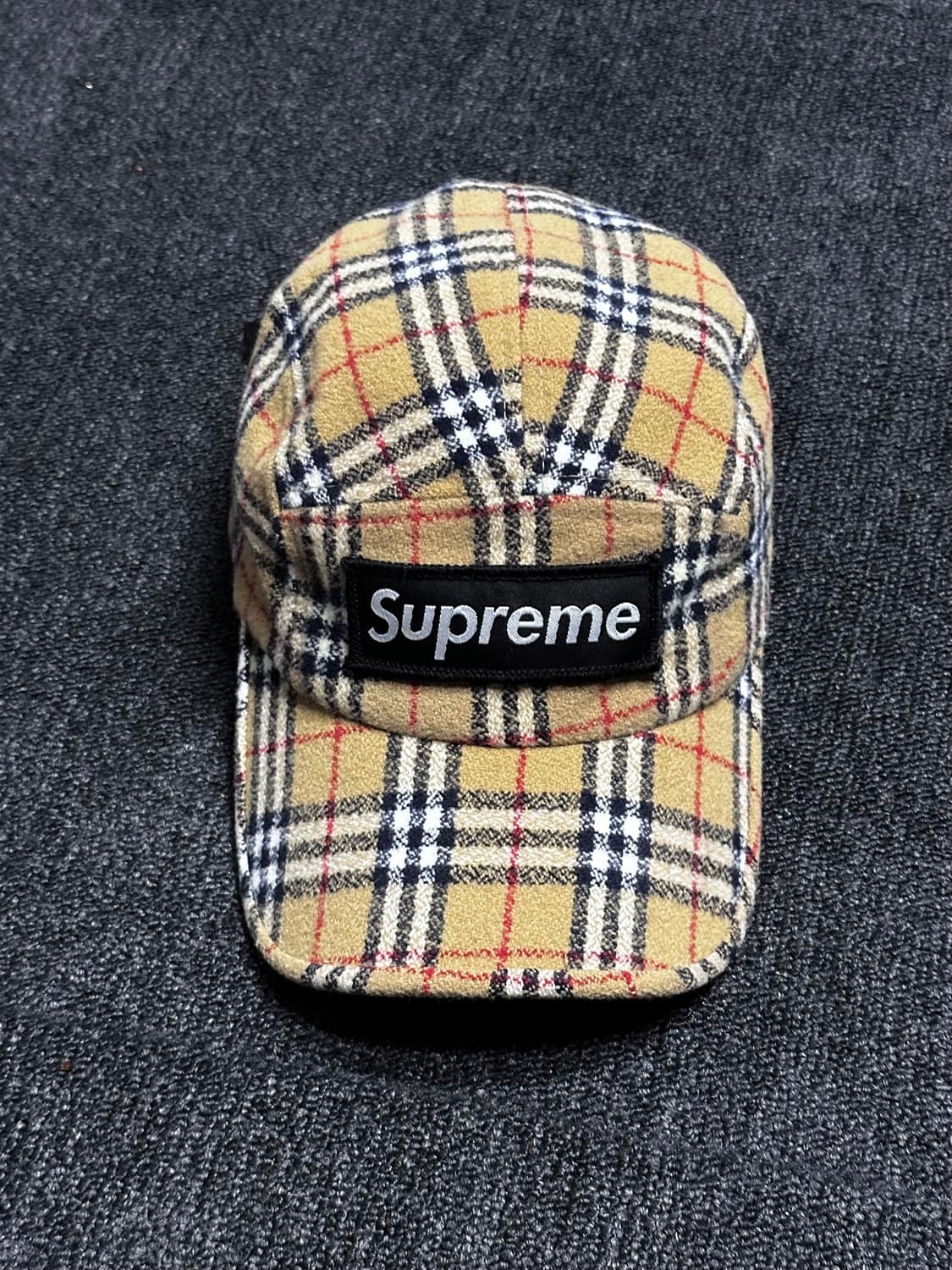Supreme 2001s 버버리 노바체크 울 캠프캡 초레어 상품이미지5