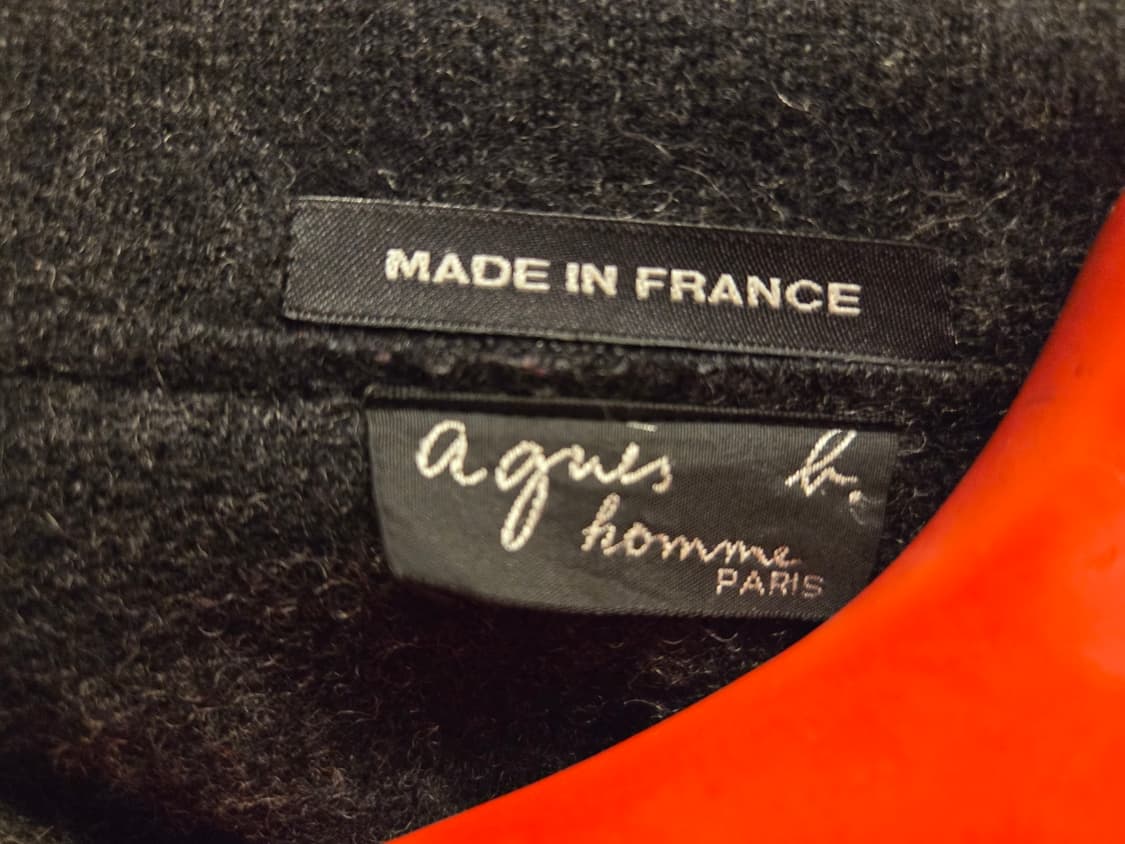 아그네스베 헤비멜톤울 자켓 상품이미지8