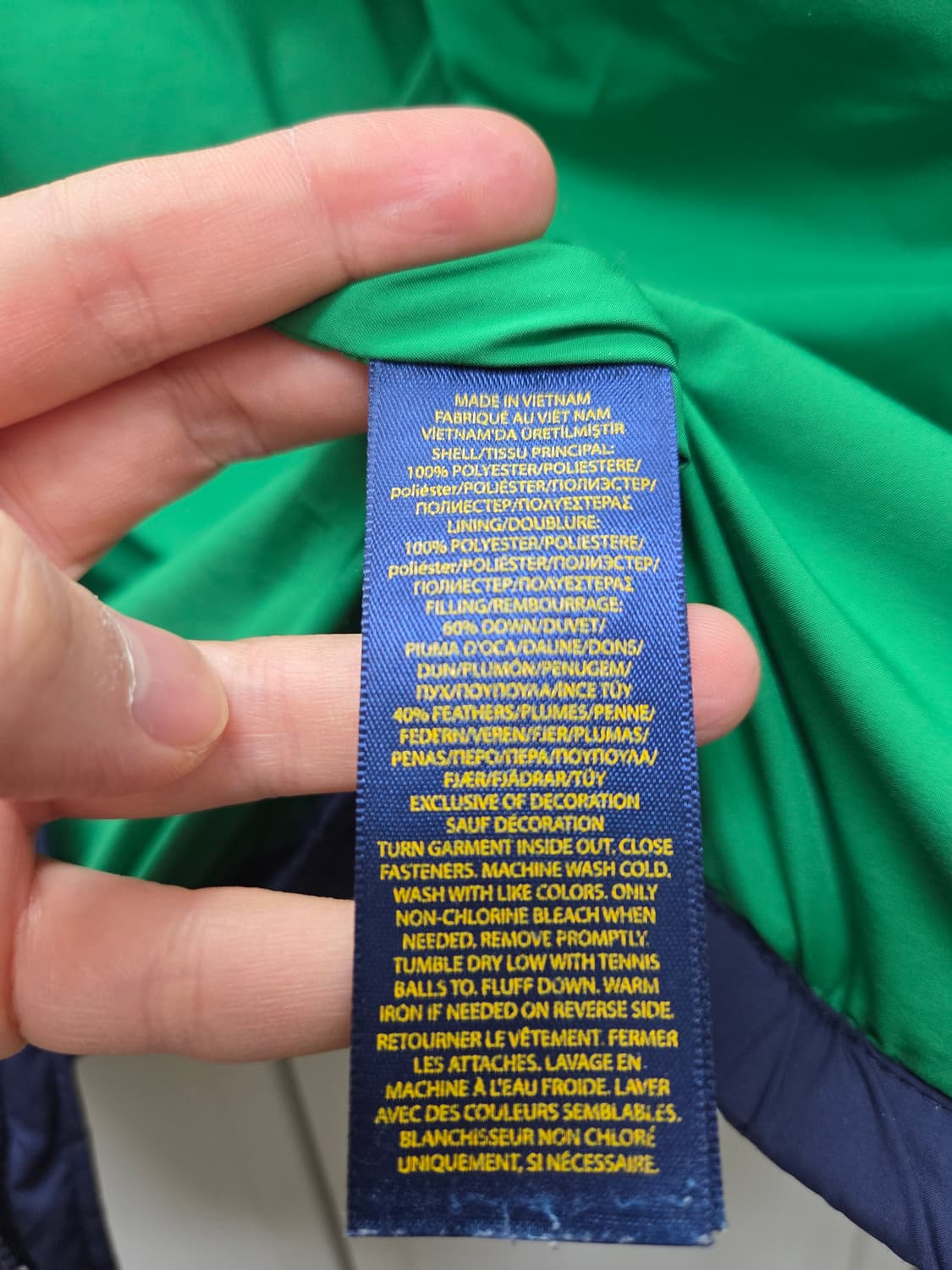 폴로 랄프로렌 키즈 덕다운 패딩 상품이미지7