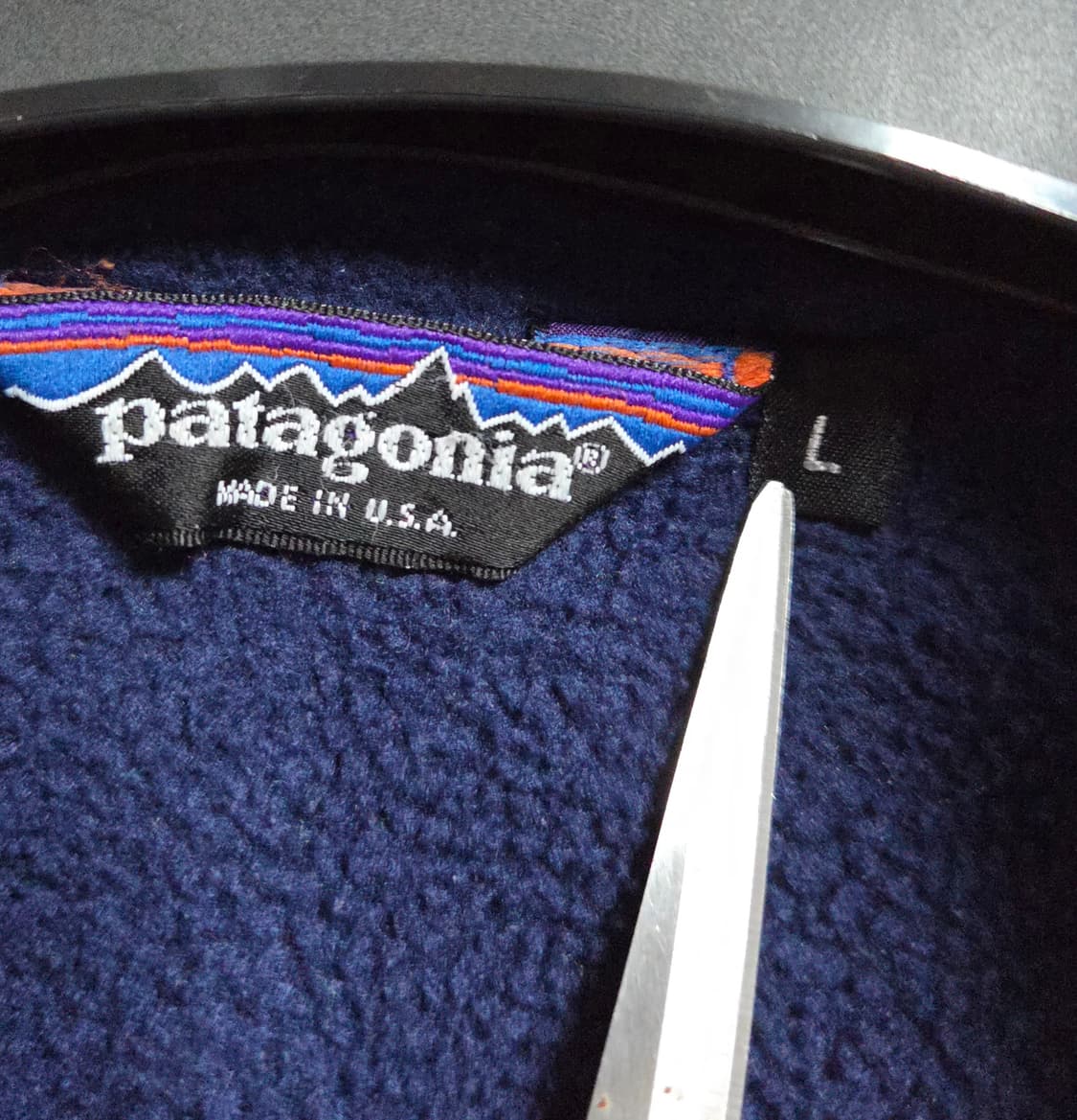 (L)파타고니아 나일론 쉘 파카 플리스 신칠라 봄버 자켓 상품이미지5