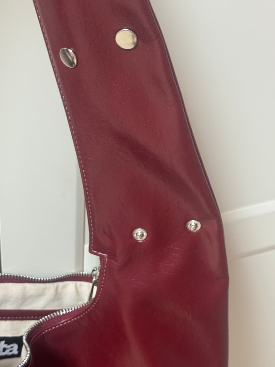 히에타 티나백 체리레드 상품이미지5