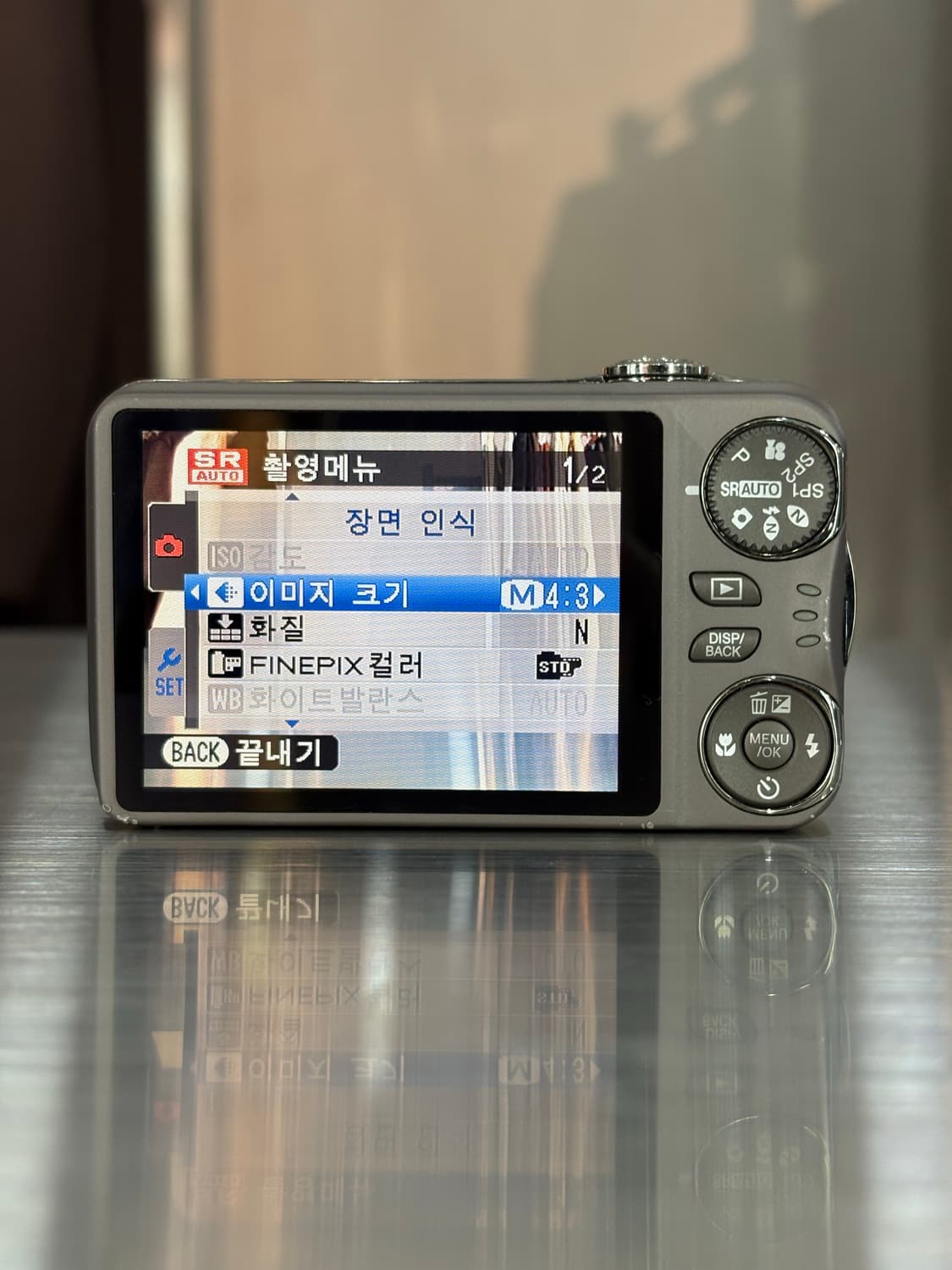 New배터리/한글)후지필름 파인픽스 T300 건메탈 빈티지디카 상품이미지3