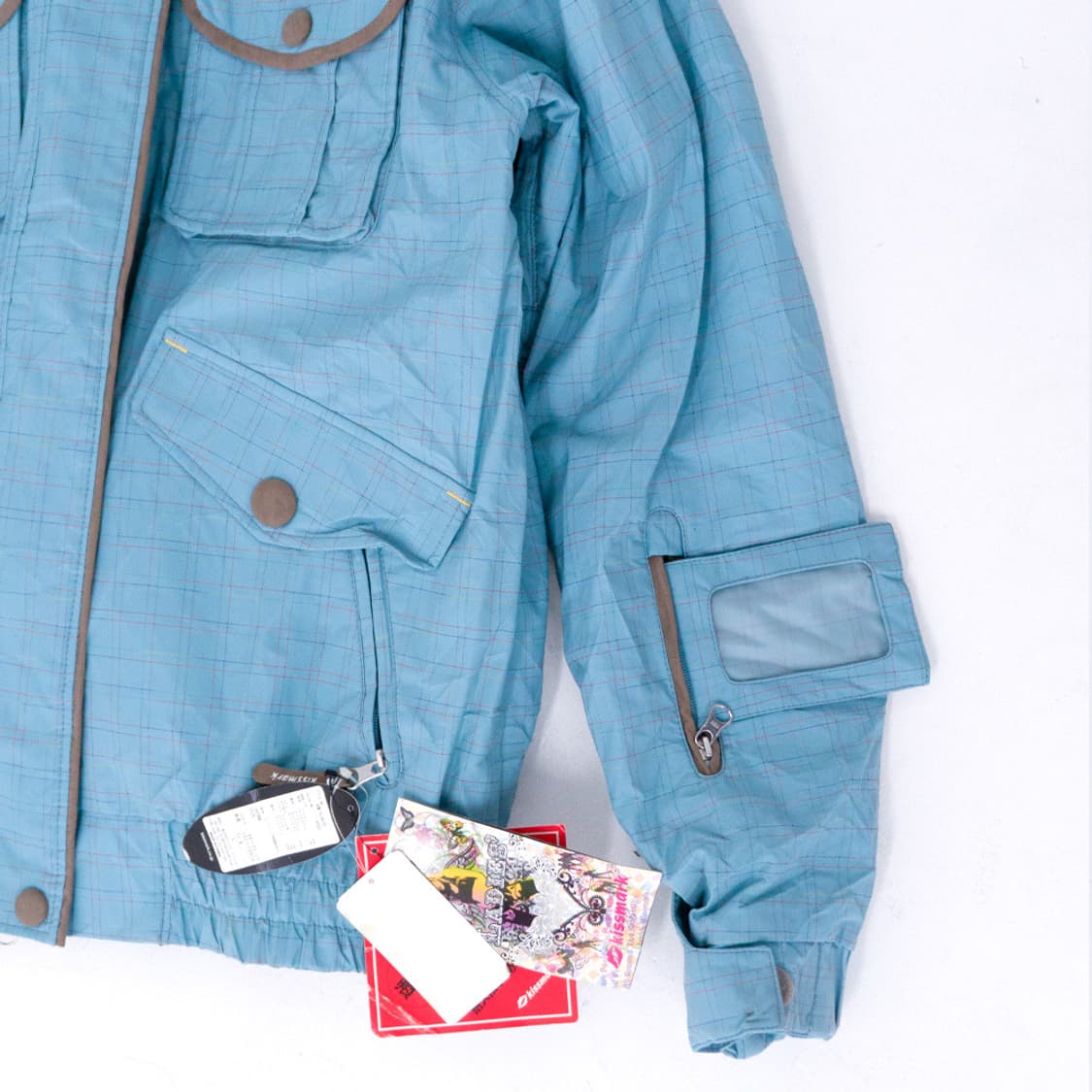 [KISSMARK] 섬마을 블루 아웃도어 후드 자켓 상품이미지3