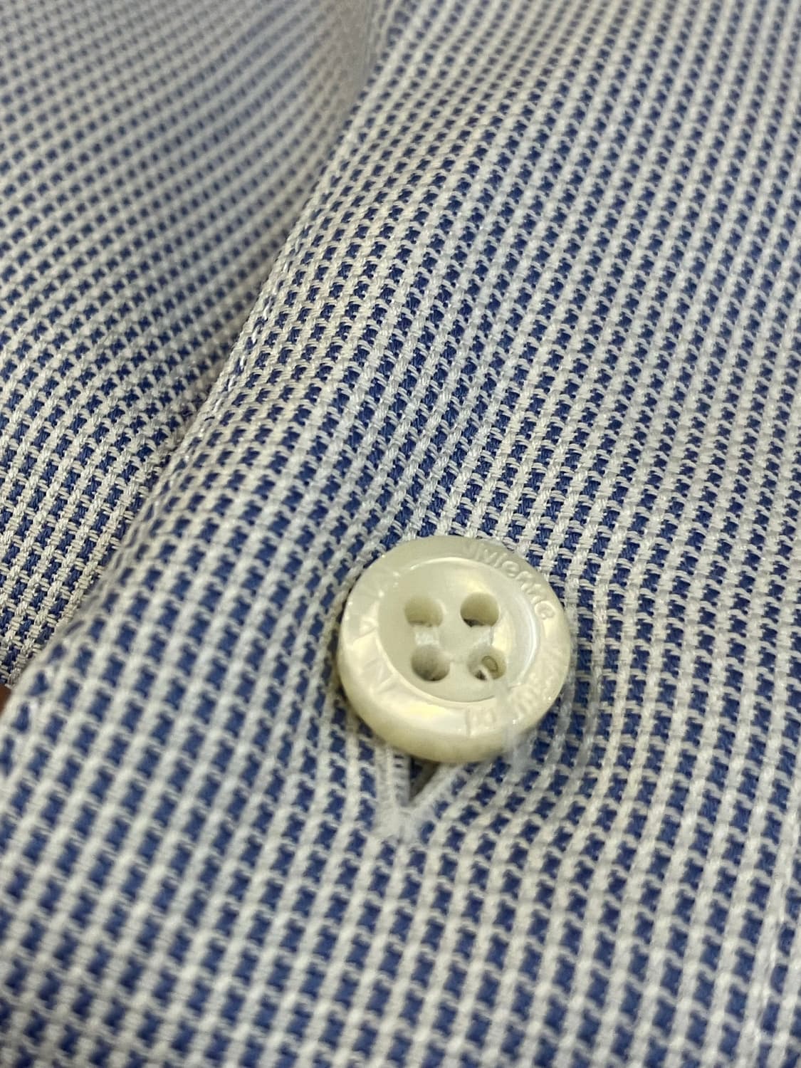 00s 비비안 웨스트우드 맨 스트라이프 클레릭 셔츠 상품이미지3