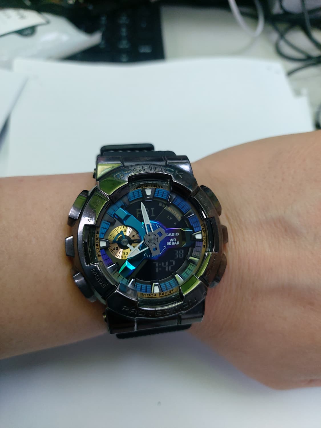 블랙 카시오 지샥 시계 판매합니다 상품이미지5