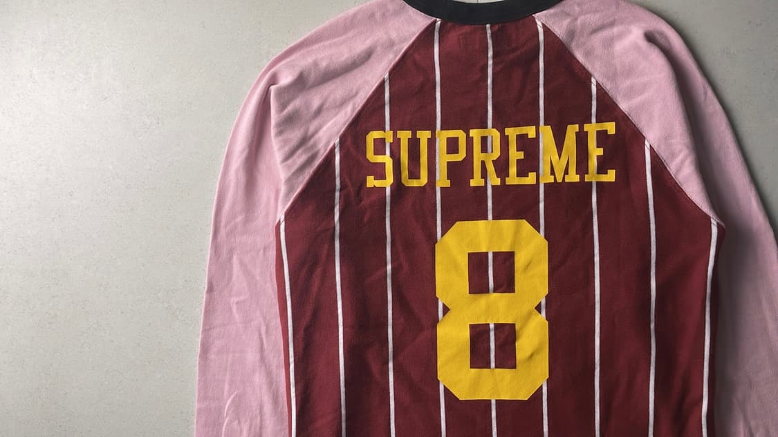 슈프림 마룬 롱슬리브 상품이미지3