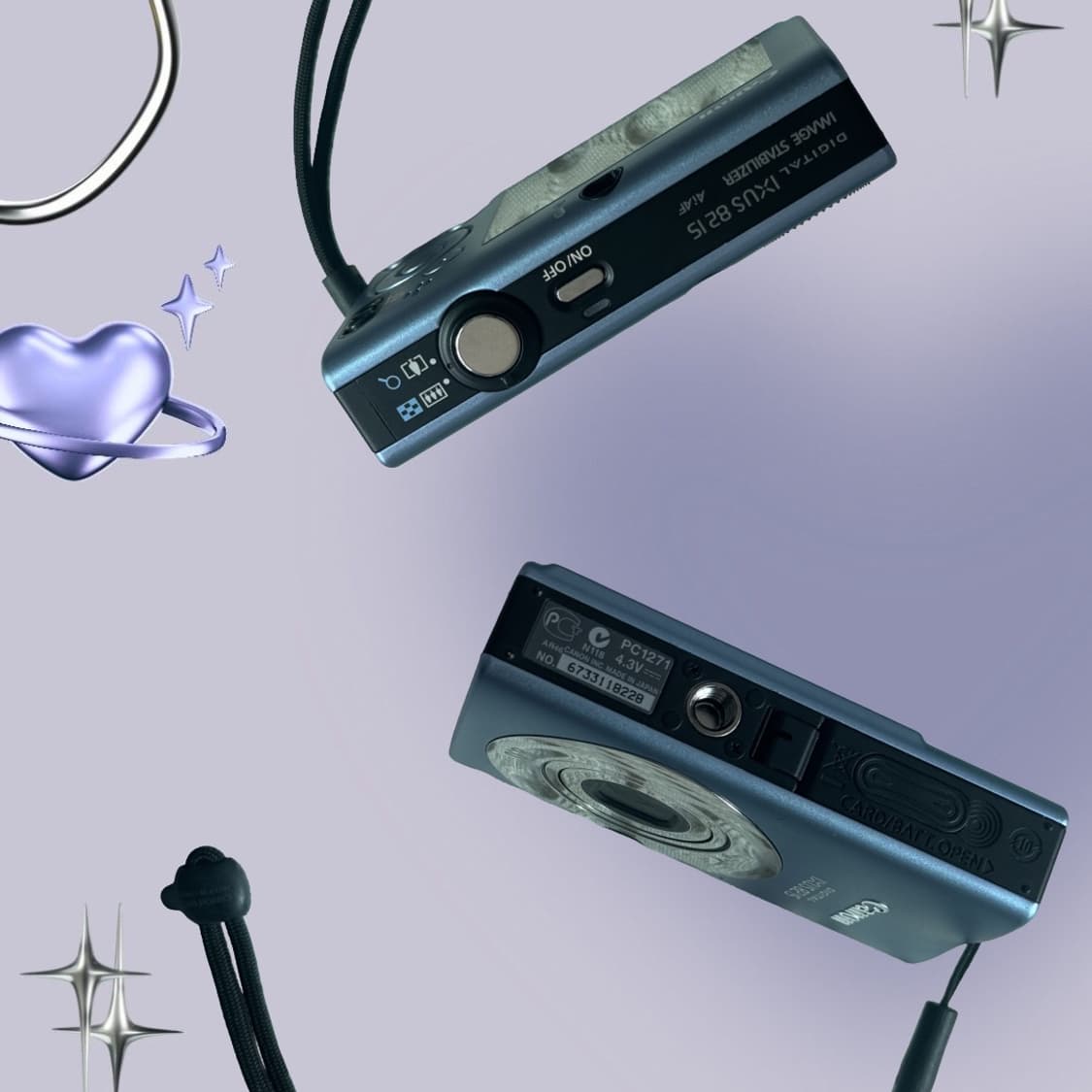 리사디카🩵) 캐논 익서스 80 IXUS 80 스카이블루 상품이미지4