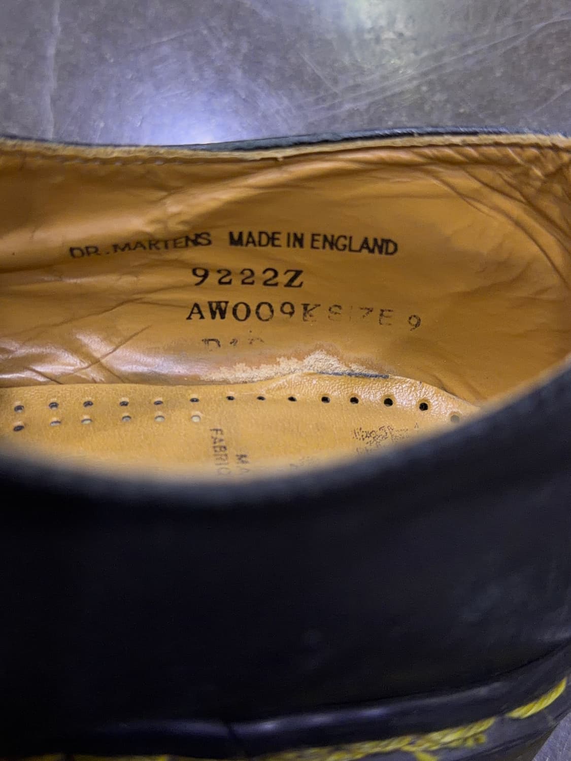 닥터마틴 9222Z 잉글랜드 메이드 더비슈즈 280 상품이미지10