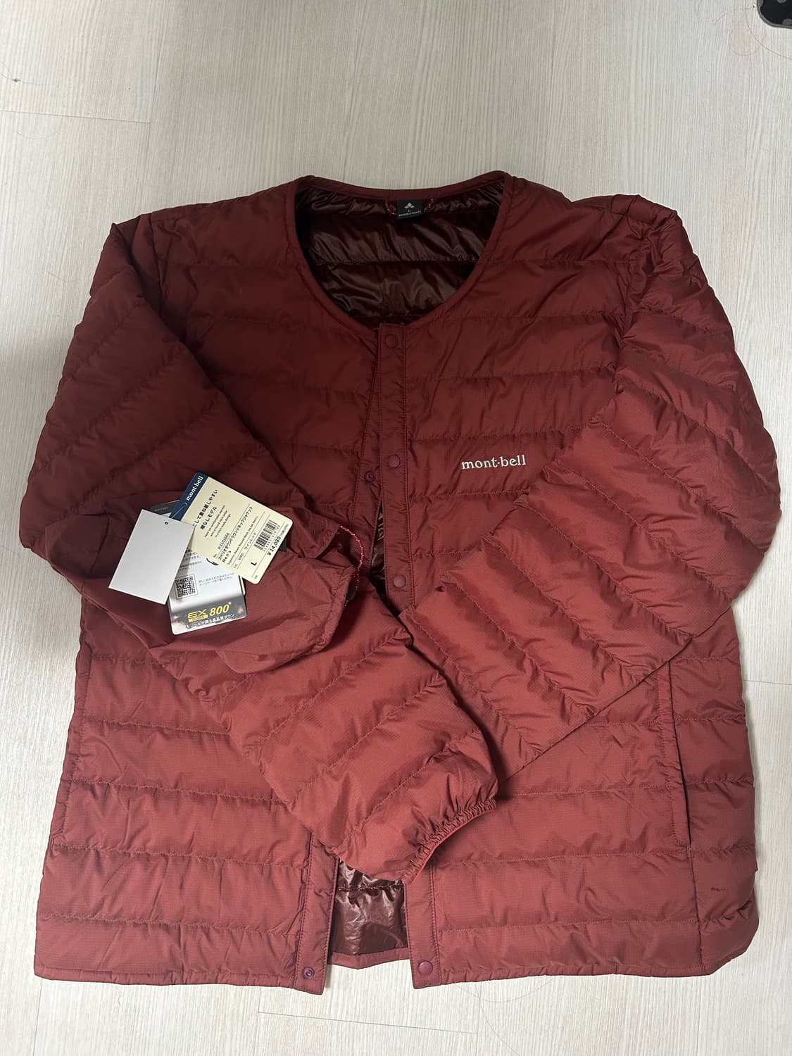 몽벨 슈페리어 800 경량패딩 L 상품이미지1