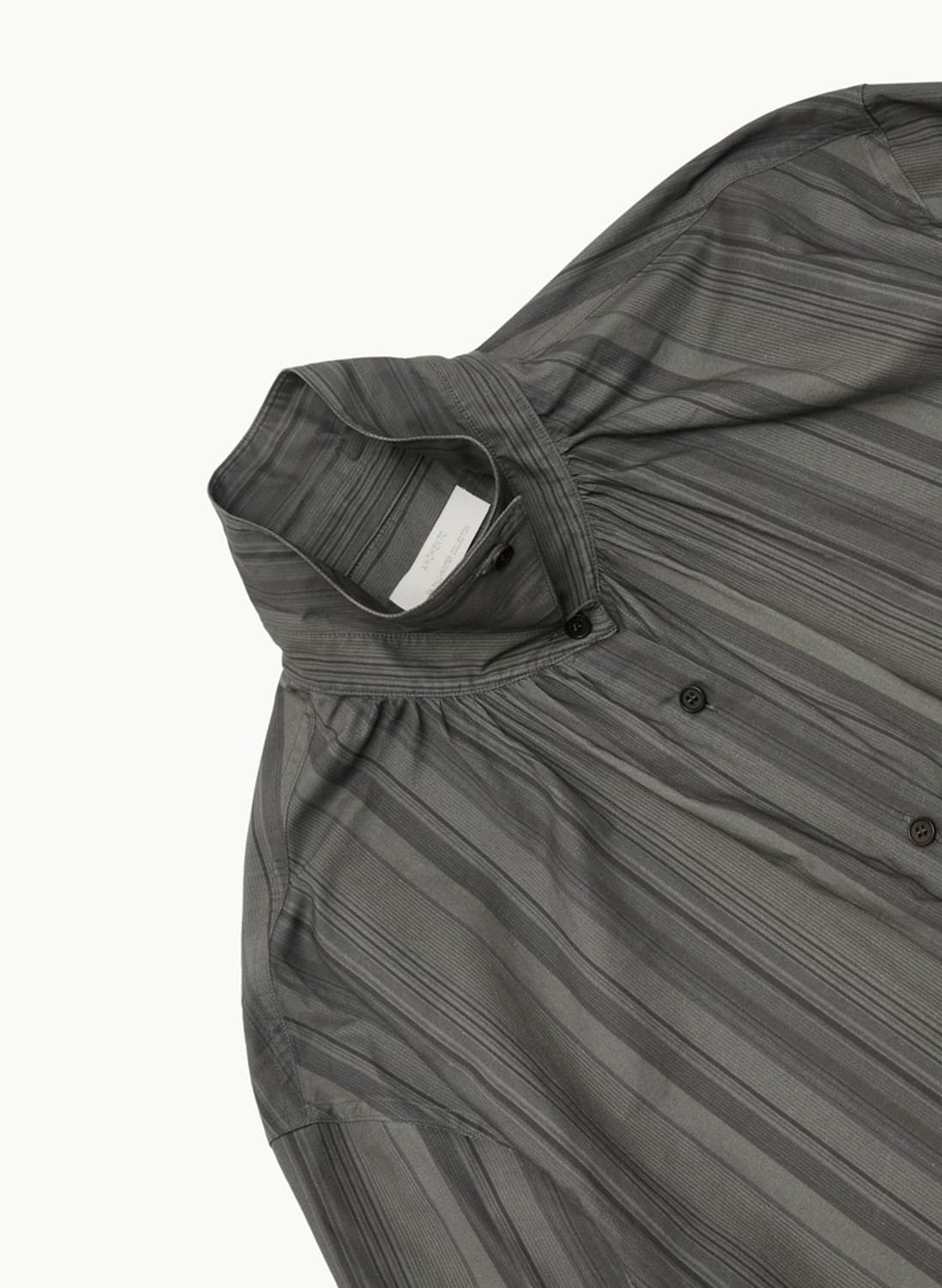 아모멘토 넥 셔링 오버사이즈 셔츠  상품이미지5