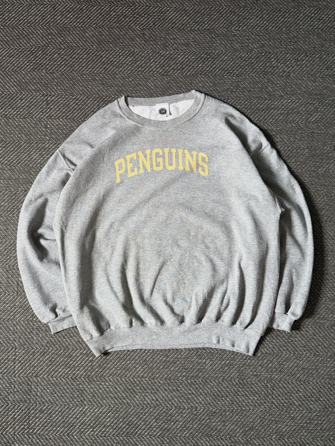 90s USA NHL 피츠버그 펭귄스 빈티지 스웻셔츠 (105-110) 상품이미지1