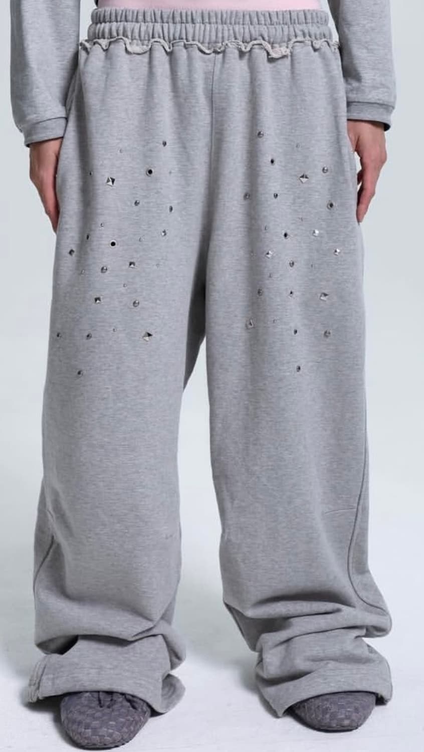 알디유 스트링 스웨트팬츠 그레이 상품이미지3