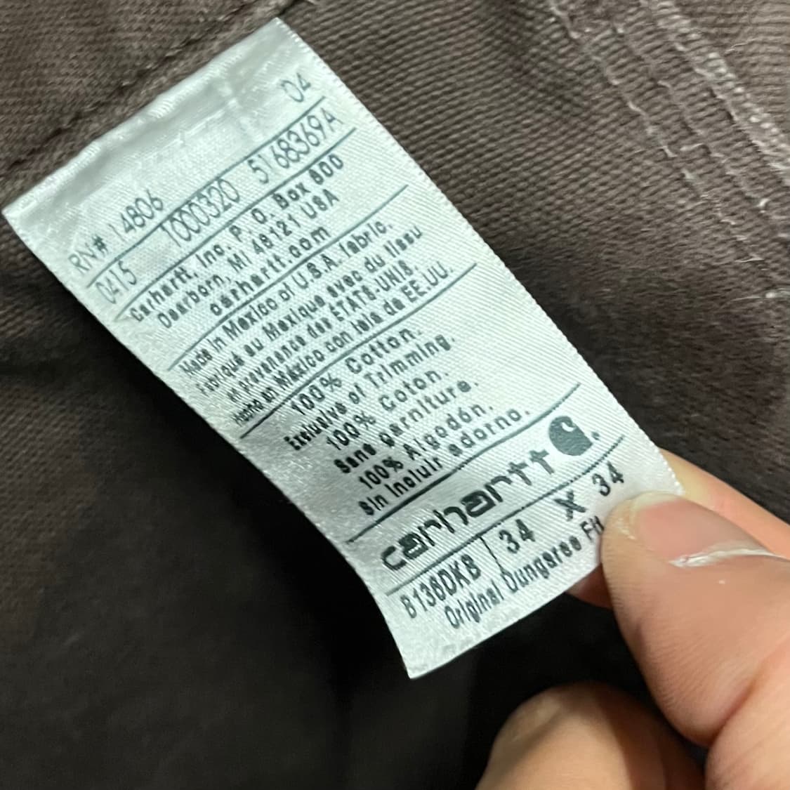 Carhartt 더블니 워크 팬츠 (33) 상품이미지6