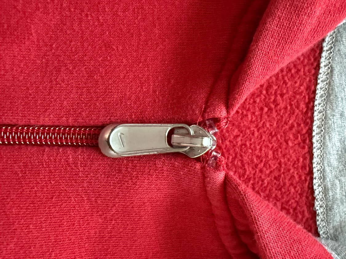 00s Nike Small Swoosh Red Hood Zip-Up 상품이미지2