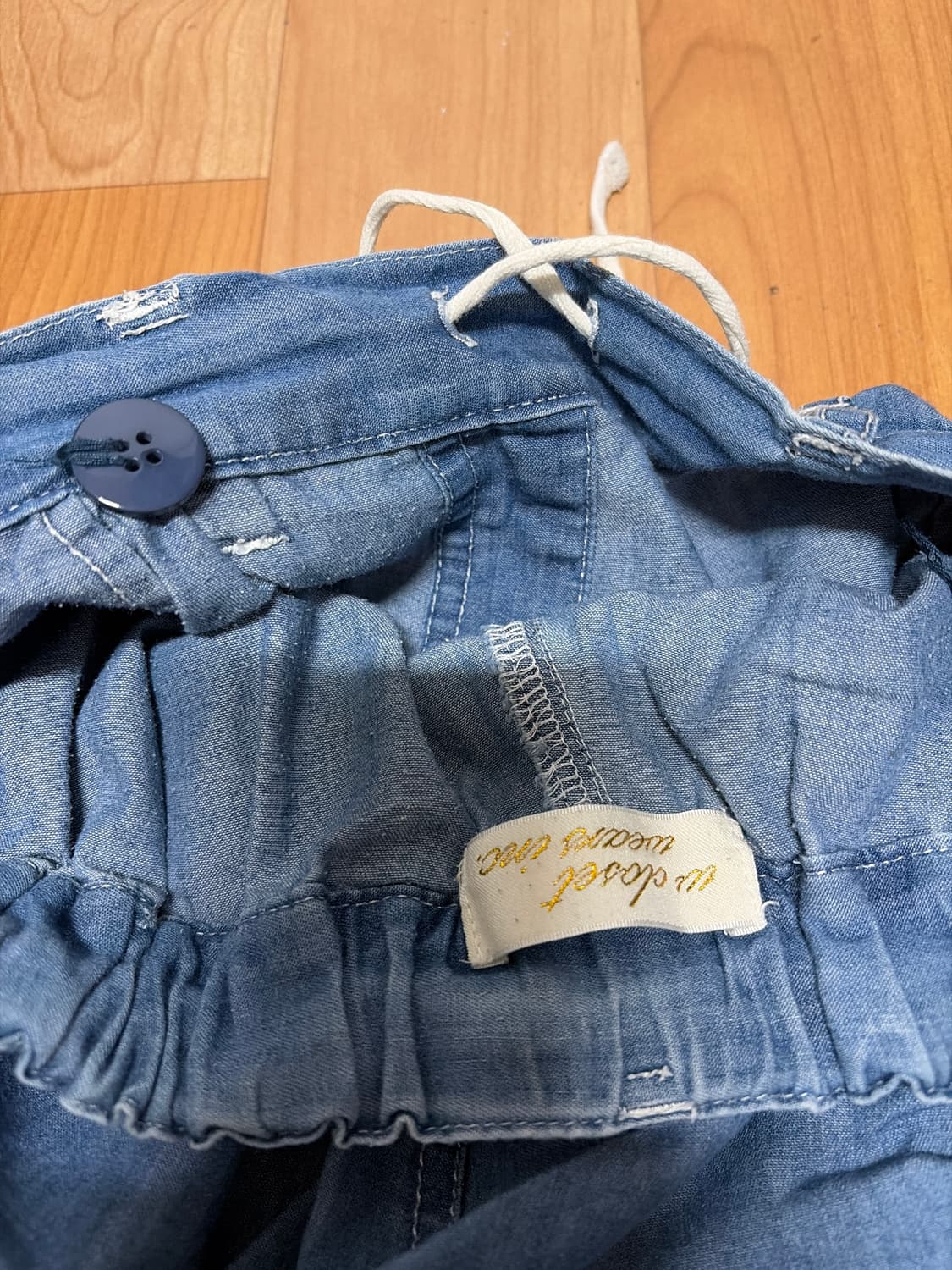 Vintage 밴딩치마바지 상품이미지3