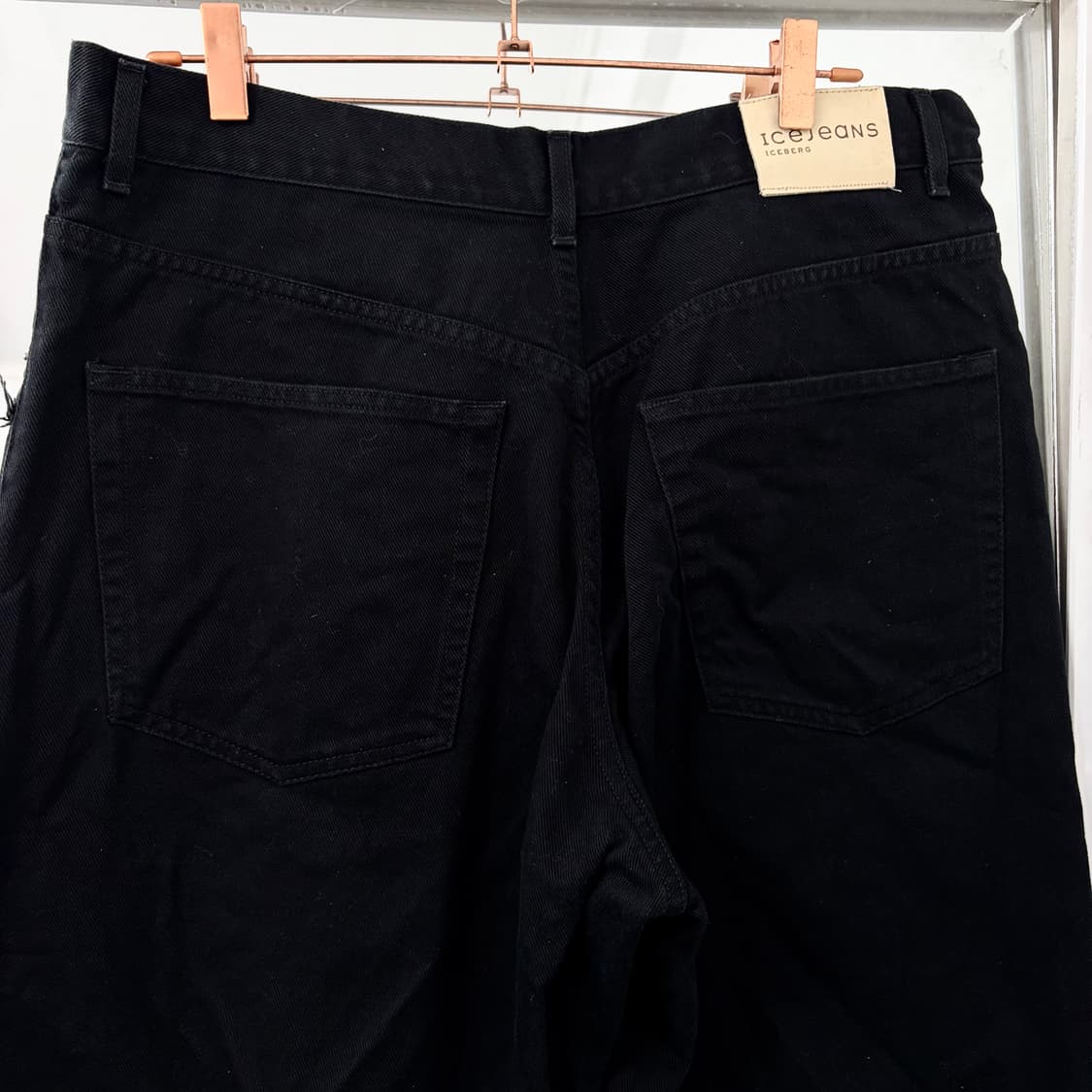 아이스버그 빅로고 블랙진 상품이미지7