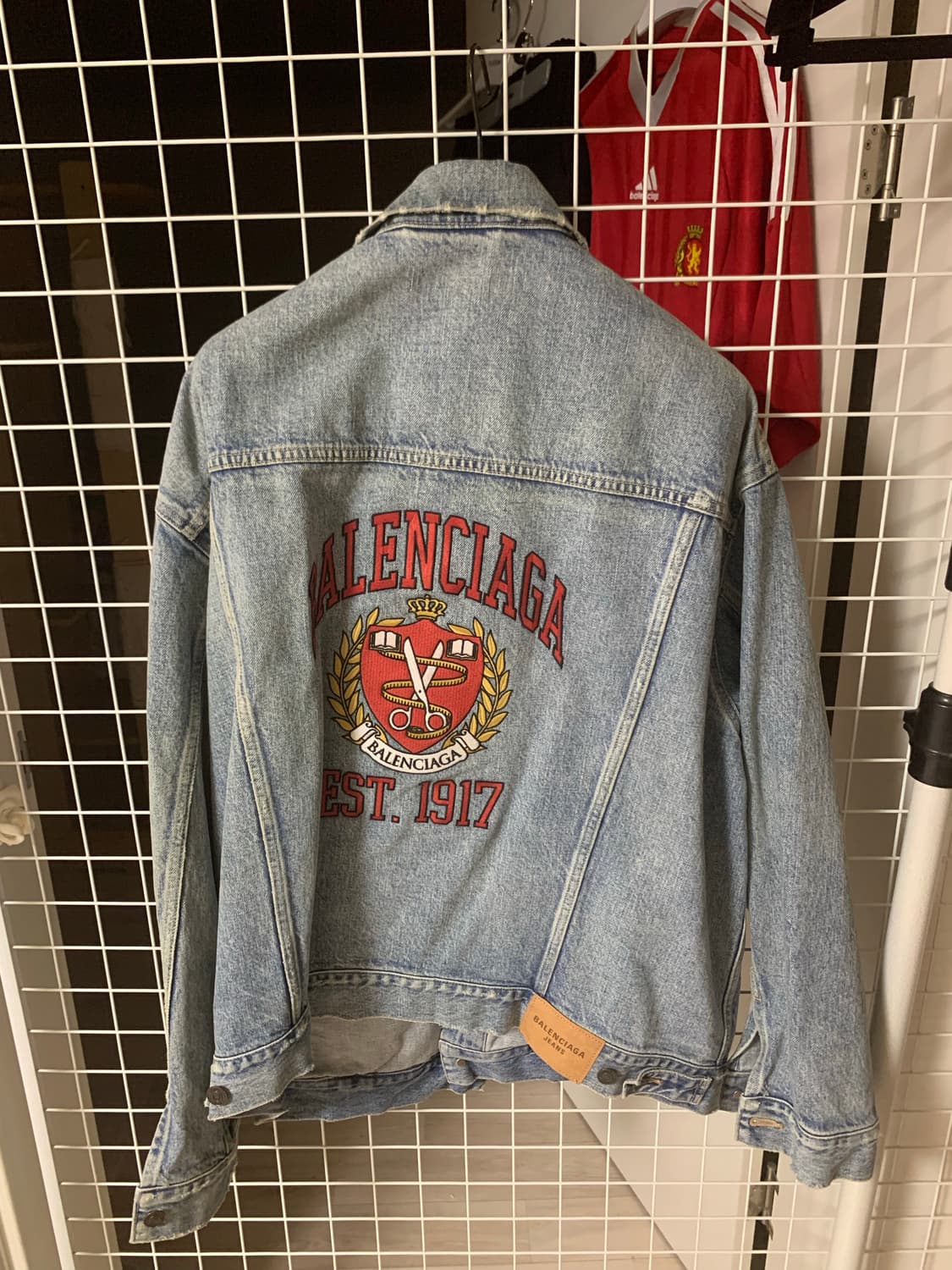 발렌시아가 데님 자켓 M 상품이미지1