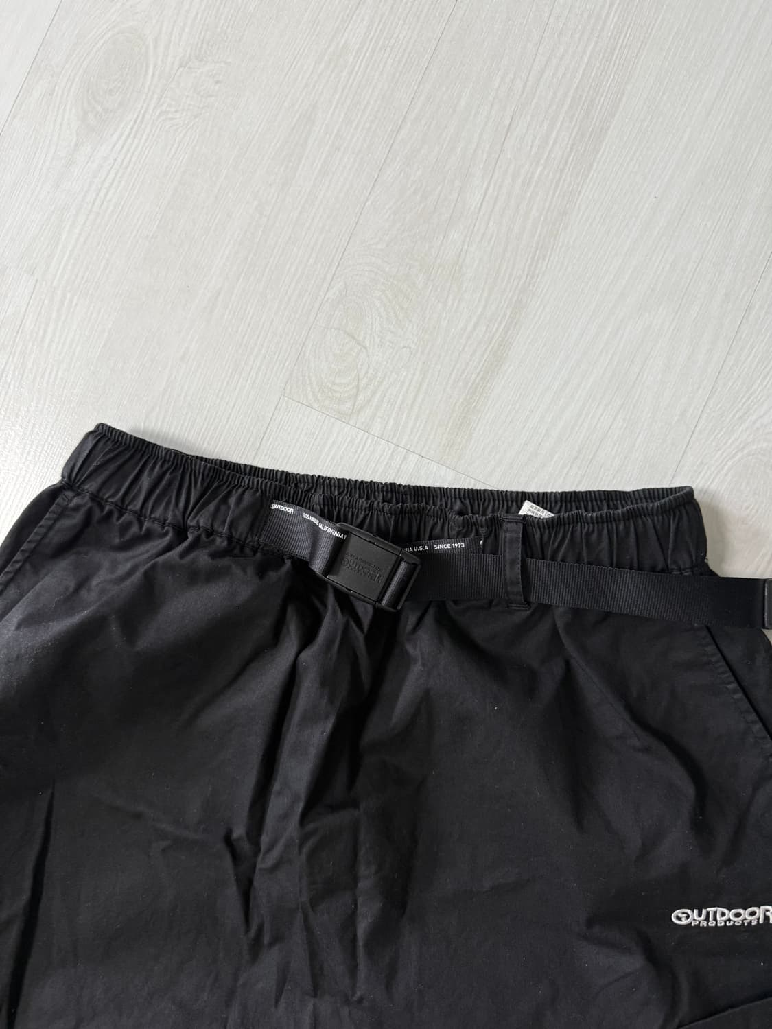 아웃도어 프로덕츠 면 롱 스커트 블랙 상품이미지4
