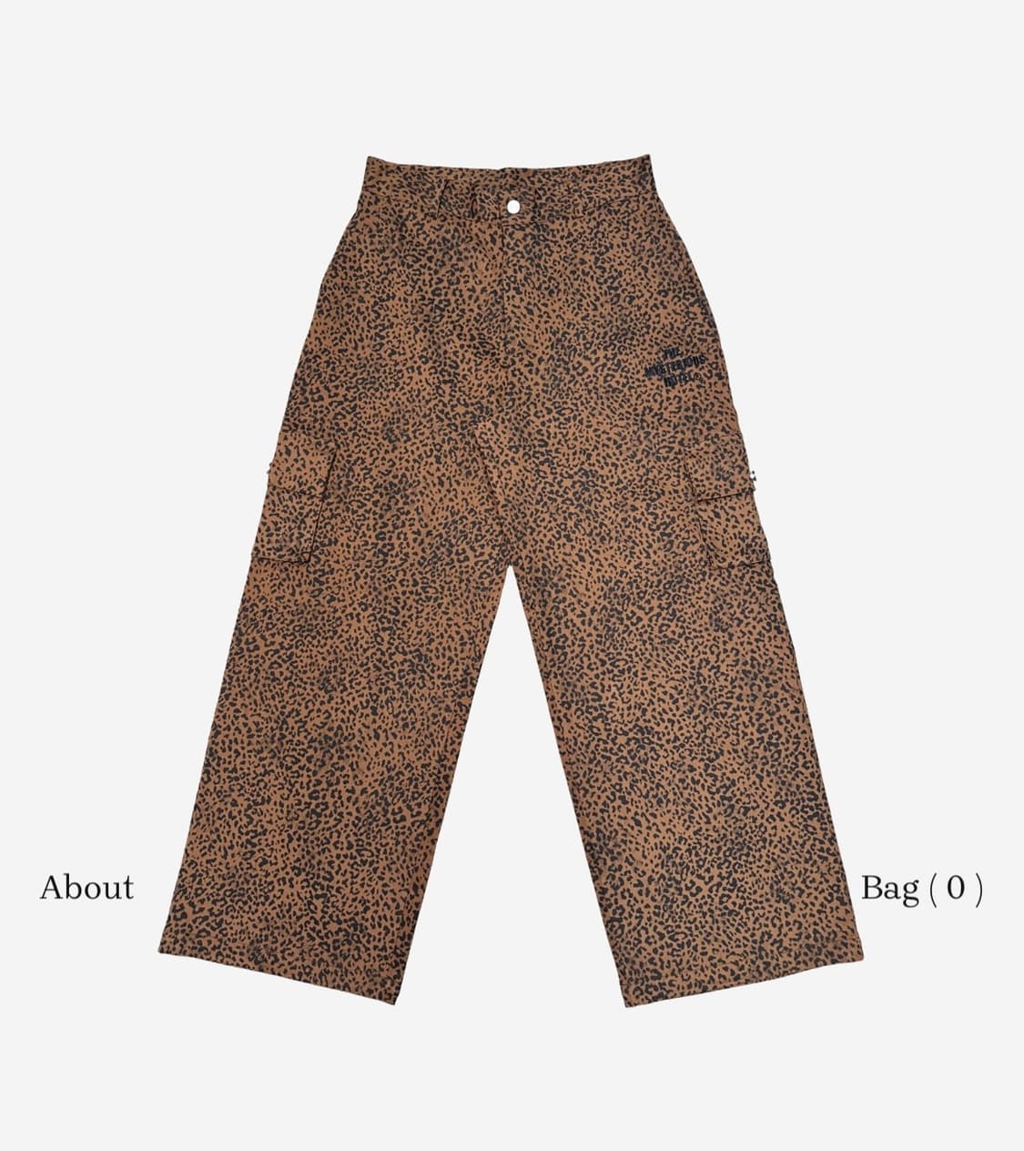 미스테리어스호텔 LEOPARD WORK PANTS 상품이미지1