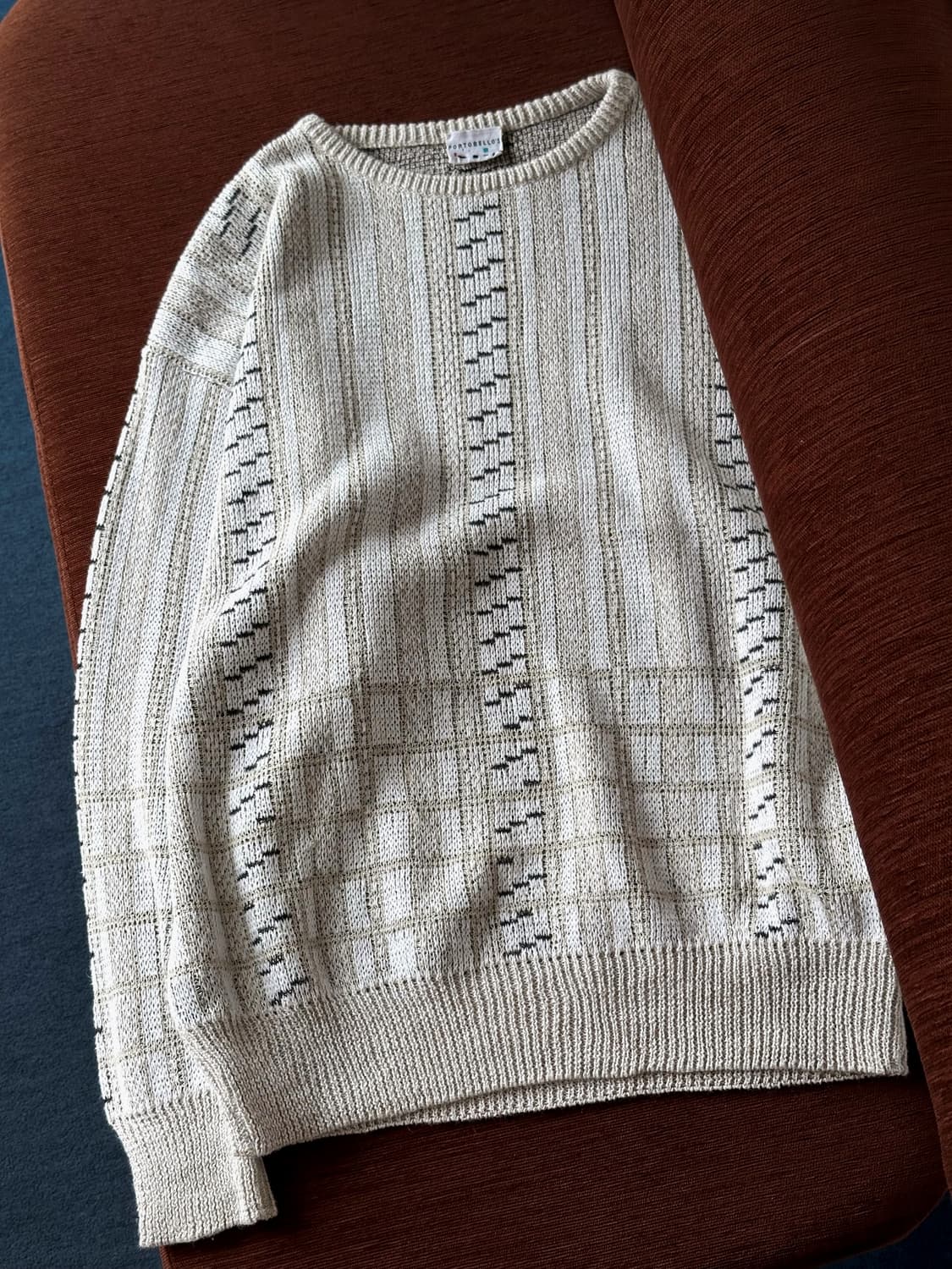 ITALY made cotton linen loose knit 상품이미지8