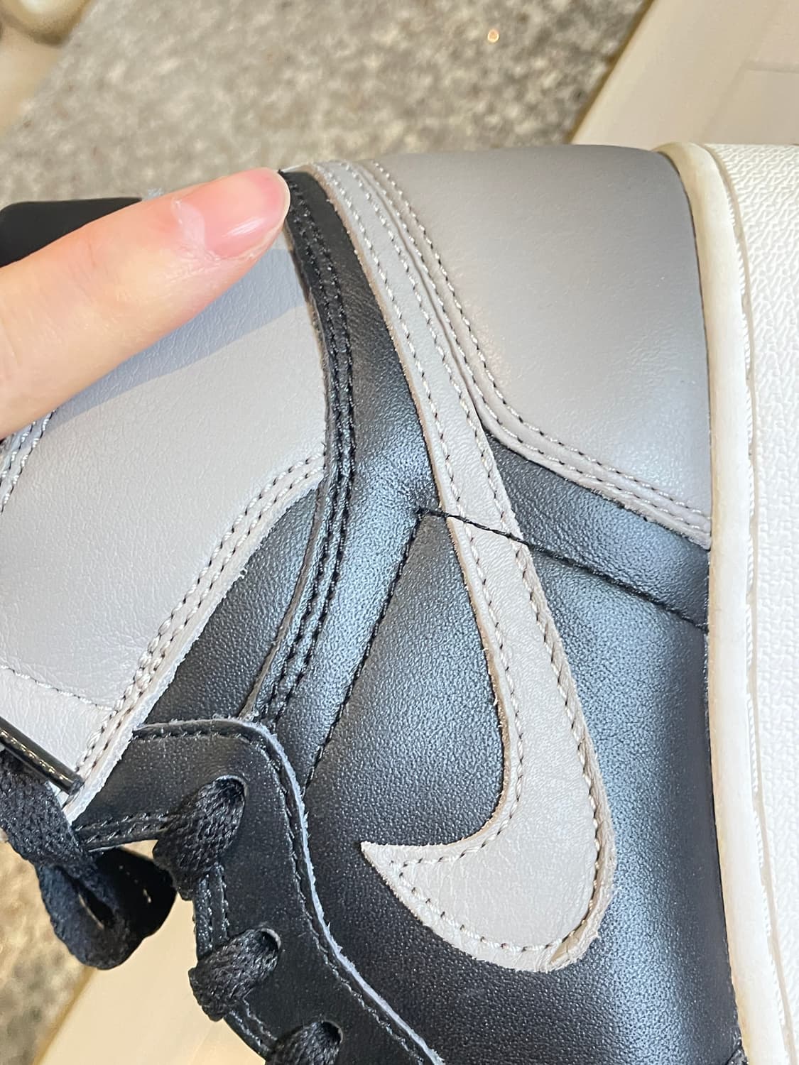 조던1 레트로 쉐도우 하이 260사이즈 2018년도 제품 상품이미지5