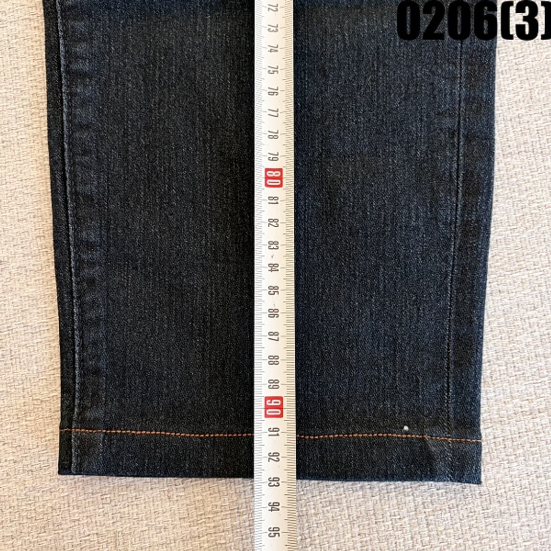 [76] 스트레이트핏 워싱 진청 데님 청바지 0206(3) 상품이미지10