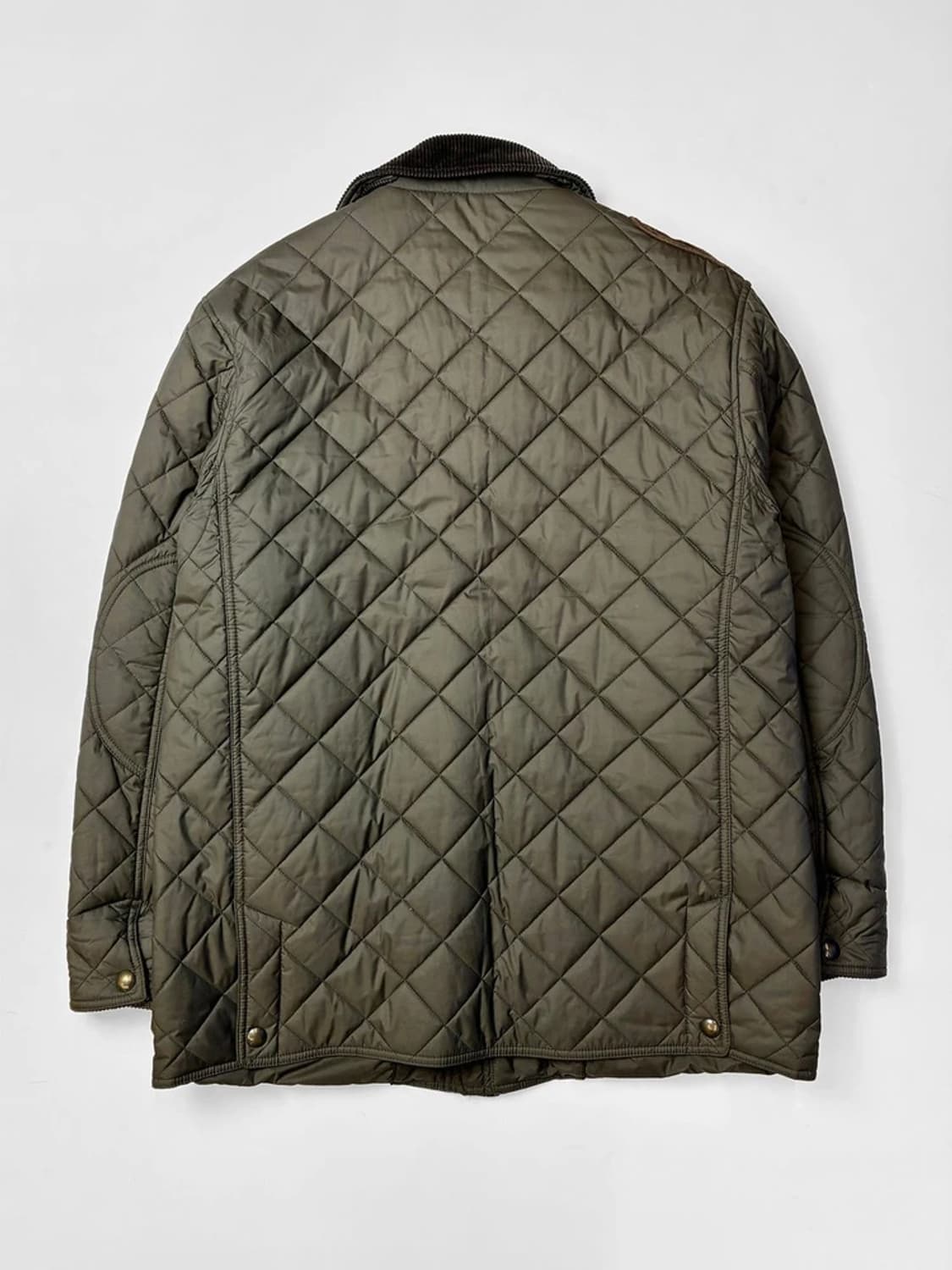 폴로 랄프로렌 클래식 캠튼 퀄팅 가죽 배색 자켓 PN5521 상품이미지5