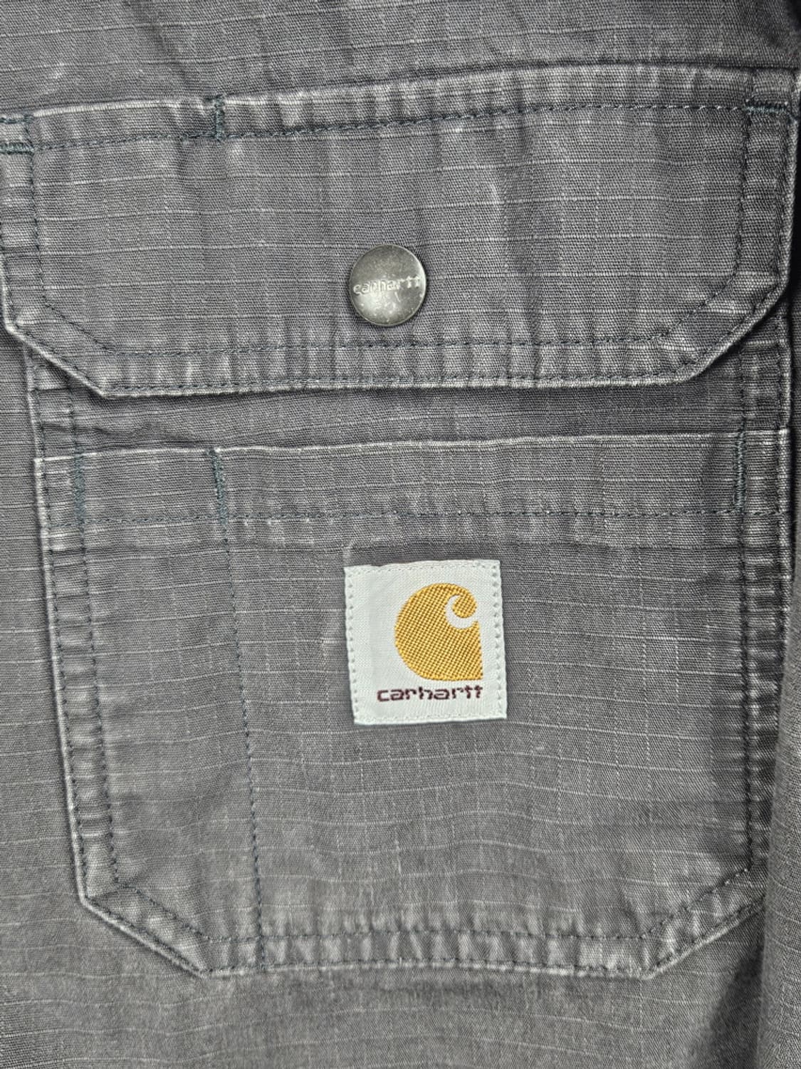 칼하트 립스탑 헤비 플란넬 워크 셔츠 자켓 ( M ) / 10452 상품이미지7