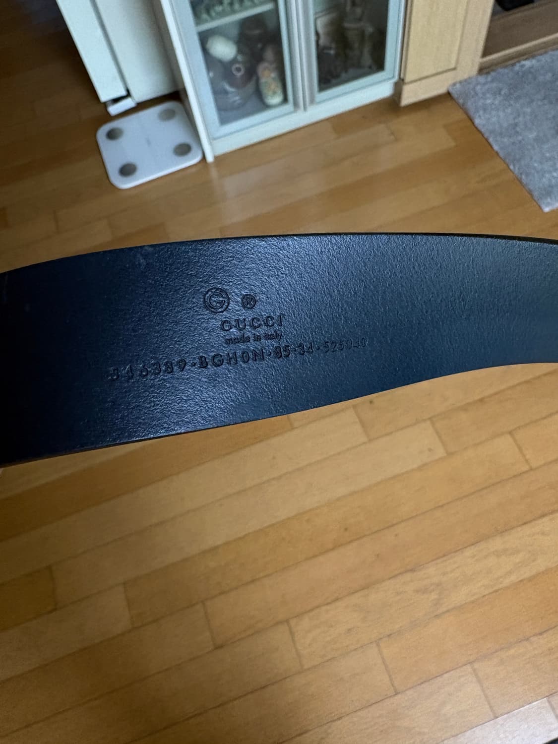 구찌 레더 벨트 아울렛 정품 OS 상품이미지4