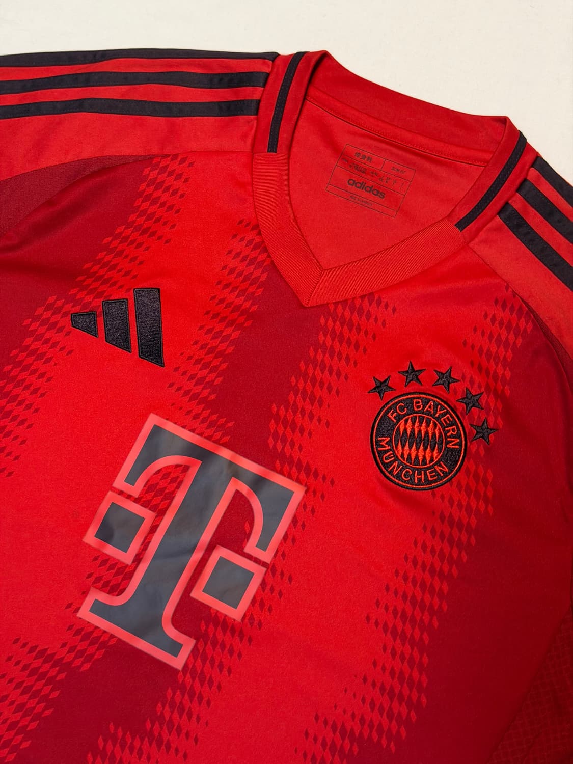 아디다스 24-25 뮌헨 홈 유니폼 져지 레드 상품이미지2