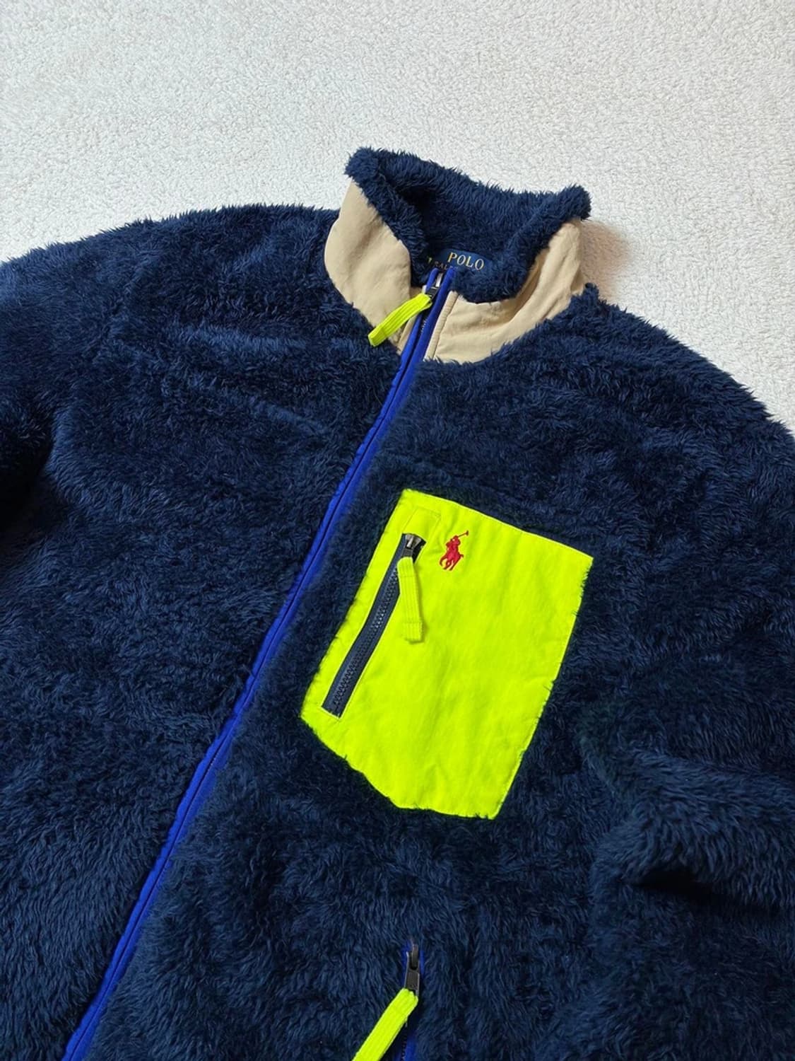 폴로 랄프로렌 블로킹 플리스 자켓 PN7263 상품이미지2