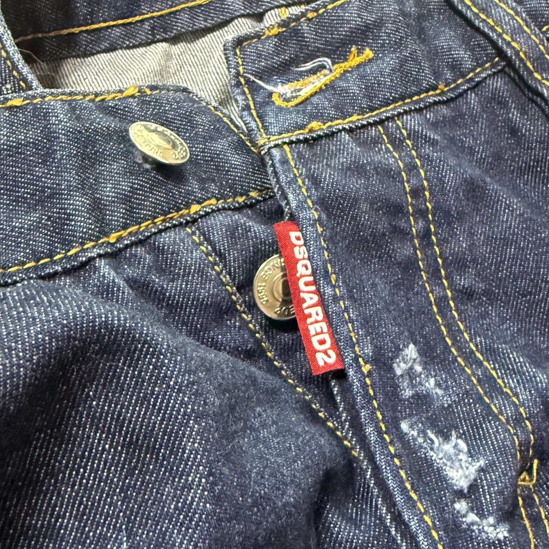 디스퀘어드2 로우라이즈 데미지 진 희귀⚡️ 상품이미지4