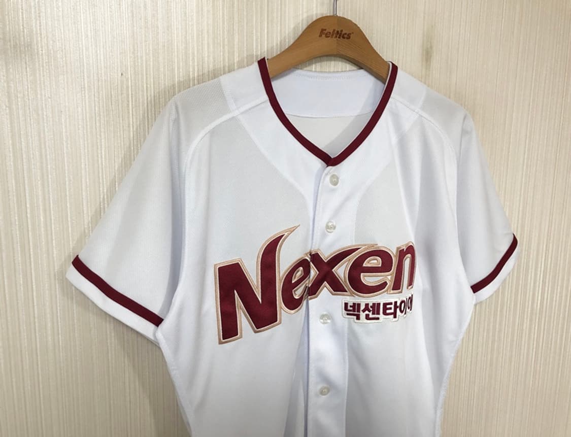 KBO 위팬 넥센(키움)히어로즈 홈유니폼/져지 95 #3 김민성 상품이미지5