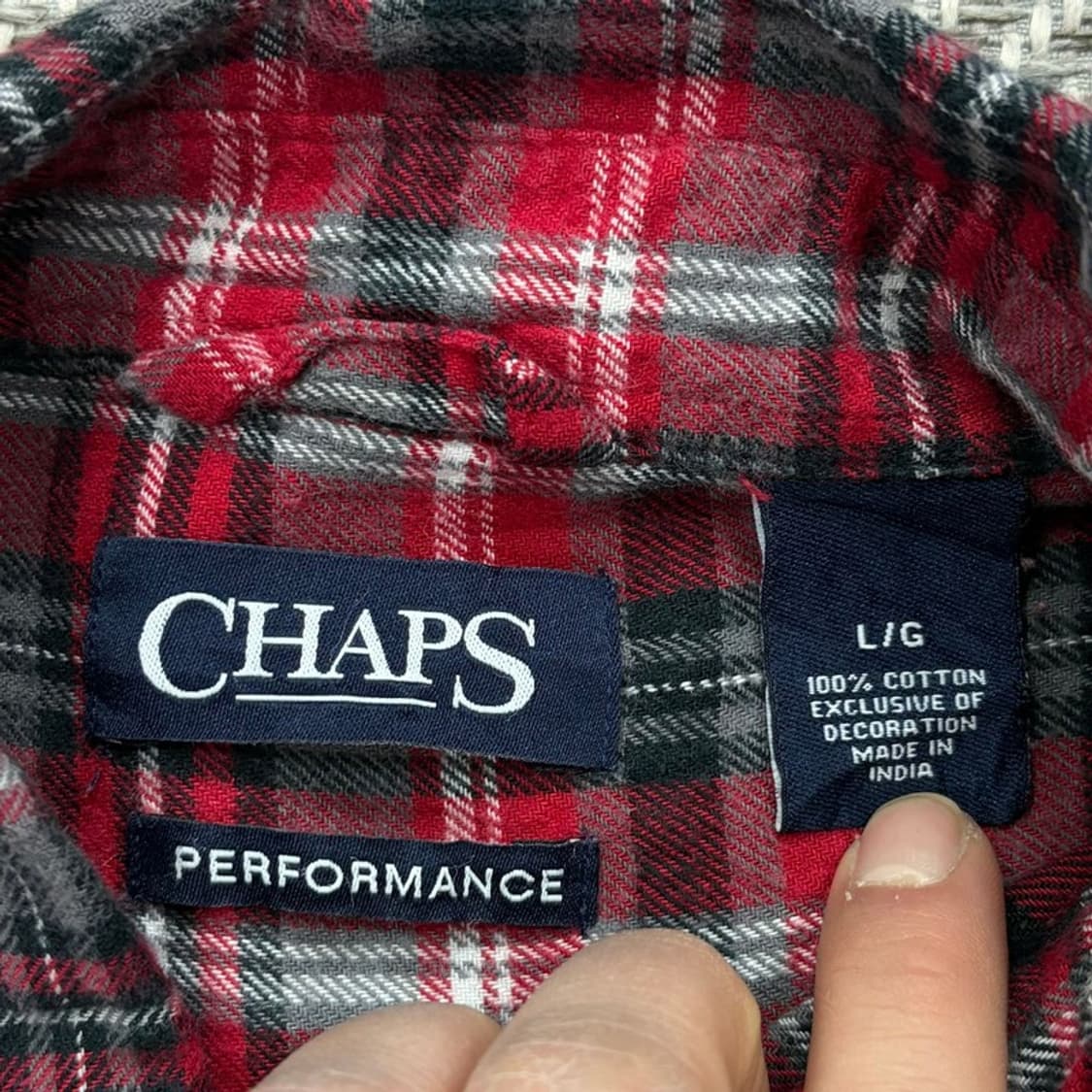 챕스랄프로렌 체크셔츠 v2373 상품이미지6