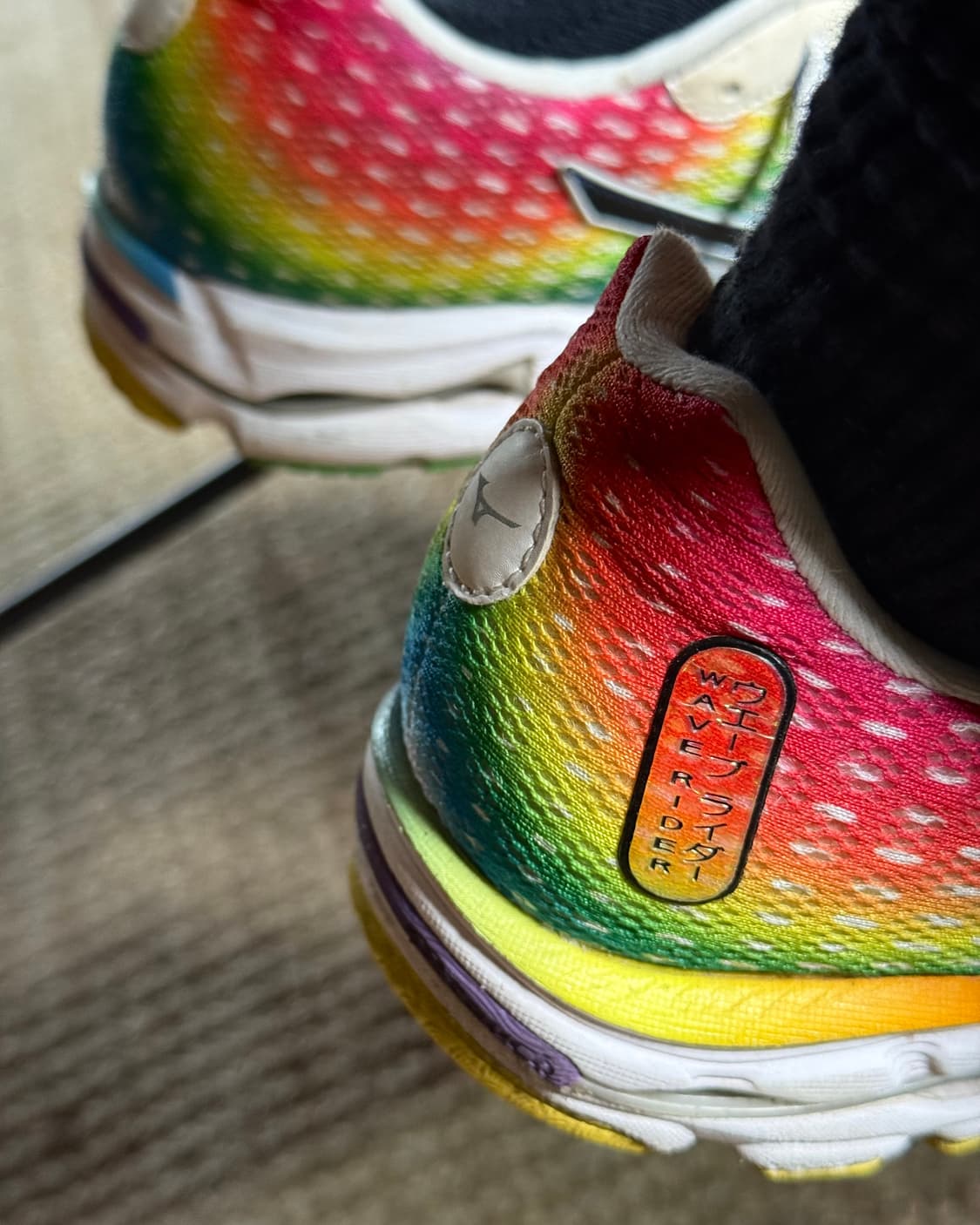 미즈노 웨이브 라이더 18 오사카 마라톤 리미티드 US8 상품이미지10