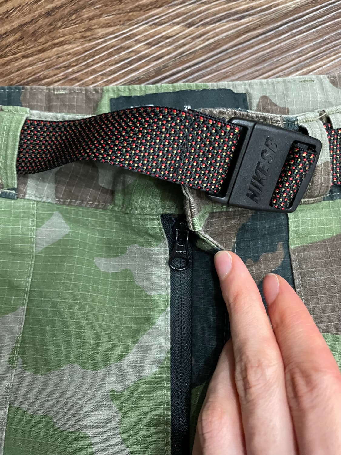 나이키 sb 립스탑 카모 쇼츠 밀리터리 상품이미지5