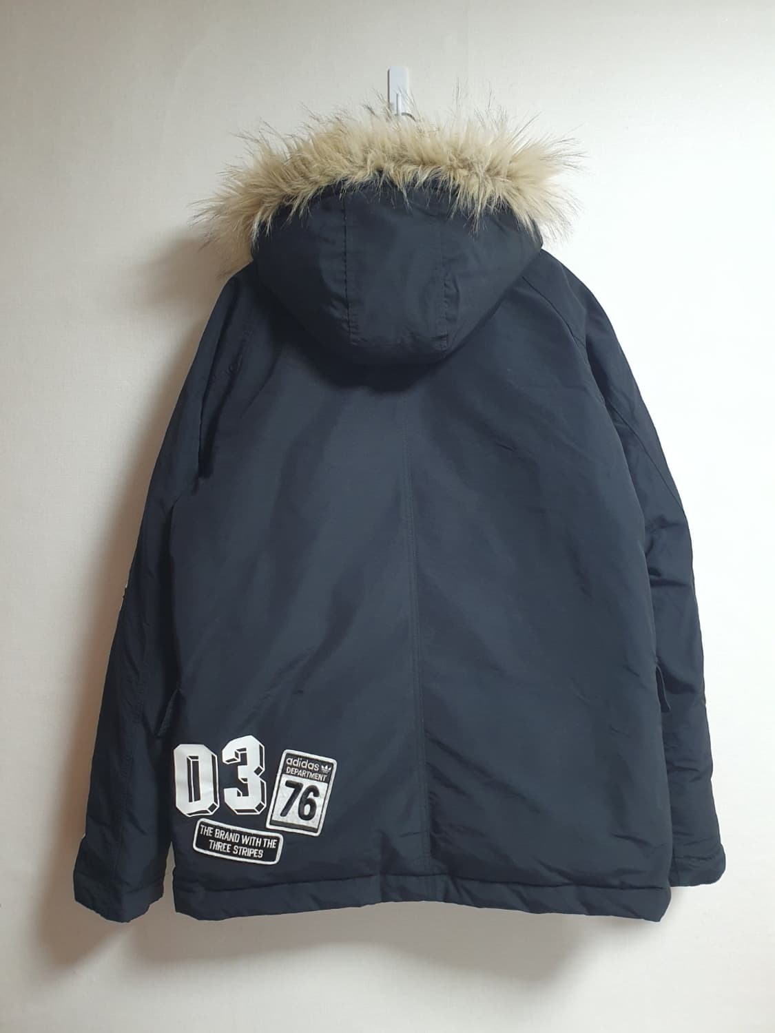 택포가 아디다스 패딩 로고 자켓 덕다운점퍼 105 상품이미지2